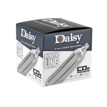 Daisy Mfg. Co. Inc. Daisy Powerline Co2 Cylinders 25/ct Boxed
