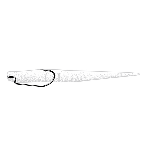 Owner Offset Worm Wide Gap Hook