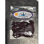 North Shore Tackle Trout Worm's 2" Black Cherry