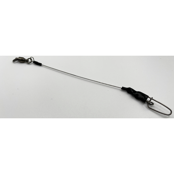 Huskie Muskie Single Strand Jerkbait Leader 160LB 2-pk