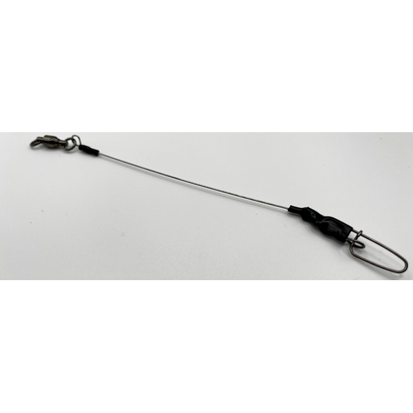 Huskie Muskie Single Strand Jerkbait Leader 160LB 2-pk