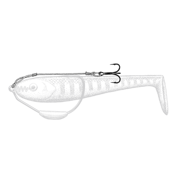 Owner  Beast Weighted TwistLock 3X Hook w/CPS