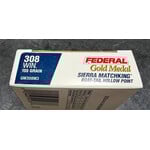 Federal Gold Medal .308 Win 155gr Sierra MatchKing BTHP Rifle Ammunition (Old Stock)