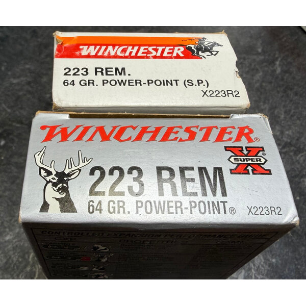 Winchester  PowerPoint 223 Rem 64 gr PowerPoint Ammunition (Older Stock)