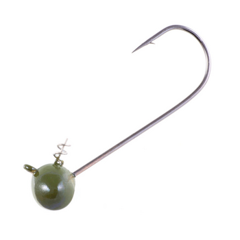 Owner Ultrahead Shaky Football Jig Green Pumpkin