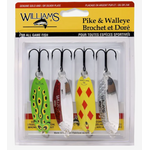 Williams Pike/Walleye 4-Pack Kit