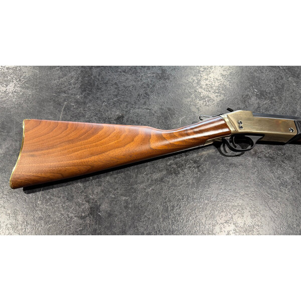 Henry Single Shot 12 Ga 28″ 3.5" Walnut Stock, Brass Finish