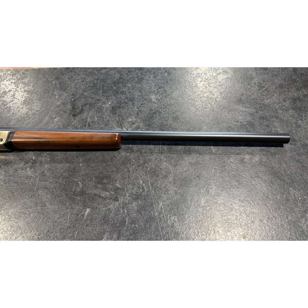 Henry Single Shot 12 Ga 28″ 3.5" Walnut Stock, Brass Finish