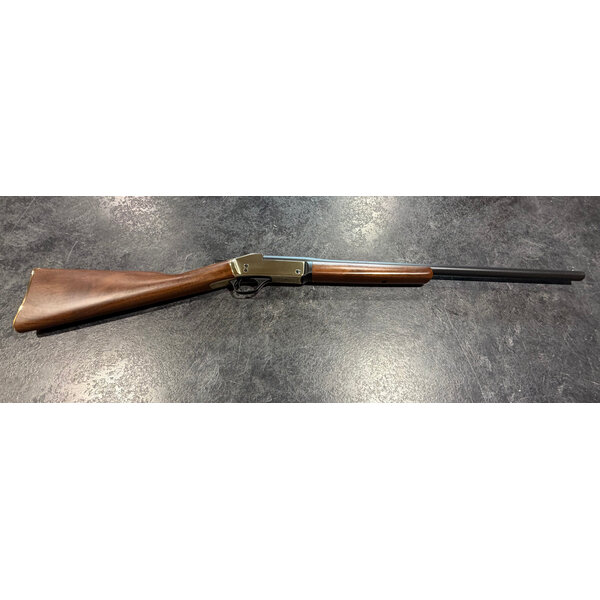 Henry Single Shot 20 Ga 26″ 3" Walnut Stock, Brass Finish