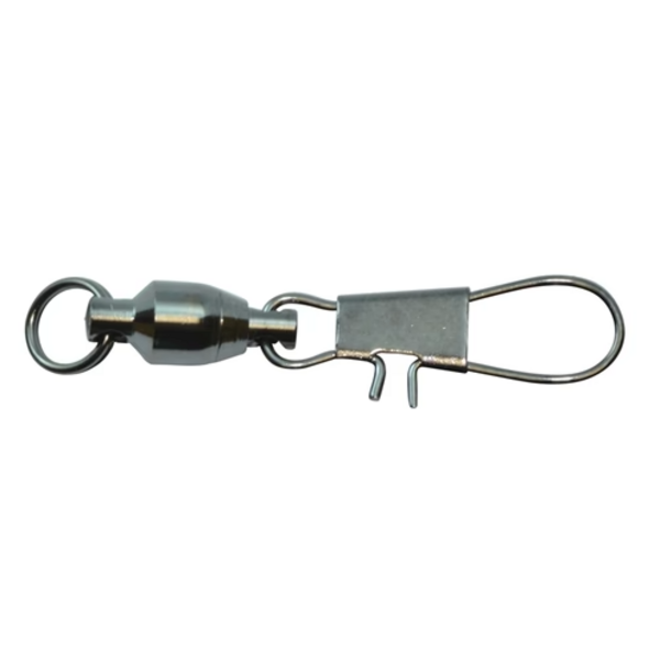 Spro Ball Bearing Swivel w/Interlock Snap (Nickel)