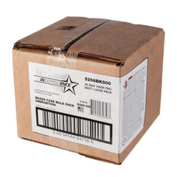 CCI CCI Independence 40 S&W 180gr FMJ Bulk 500 Count