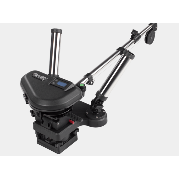 Scotty 2116 High Performance Electric Downrigger, 60" Telescoping Boom, Dual Rod Holders