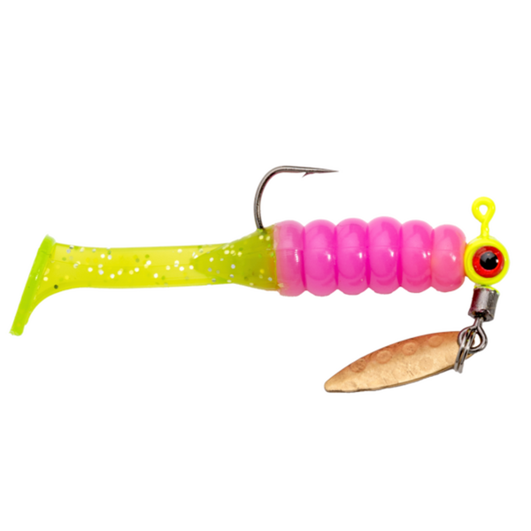 Strike King Mr Crappie Sausage Head Spins Pre-Rigged 1/16oz