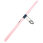 Okuma Pulse Wave 6'6" Medium 2-pc Spinning Rod Pink