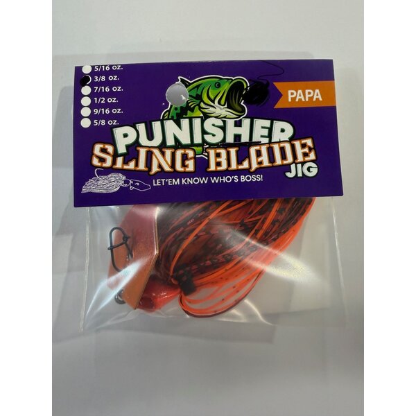 Punisher Jig Sling Blade Papa