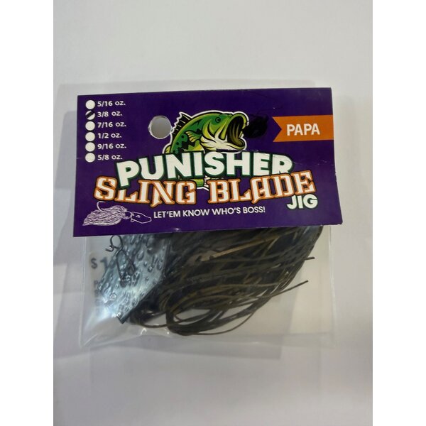 Punisher Jig Sling Blade Papa