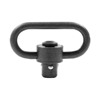 Grovtec Push Button Swivel Single Pack 1.5" Black