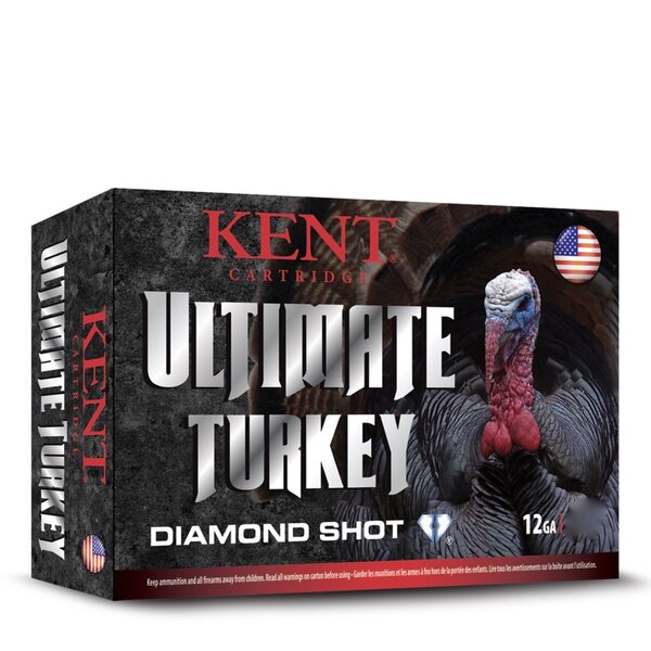 Kent Kent Ultimate Diamond Turkey Ammo, 12ga 2-3/4" #5 Shot 10rds