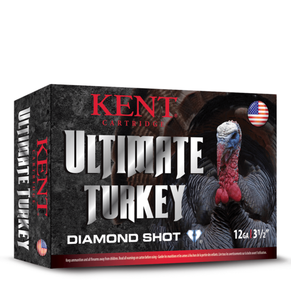 Kent Kent Ultimate Turkey Diamond Shot Ammo, 12ga 3" 2oz #5 Shot 1175fps 10rds