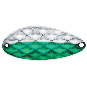 Acme Acme Little Cleo C100 Spoon 1/3oz Hammered/Nickel Green