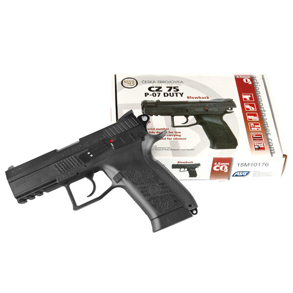 ASG C02 4.5mm CZ 75 P07 Duty BB Gun
