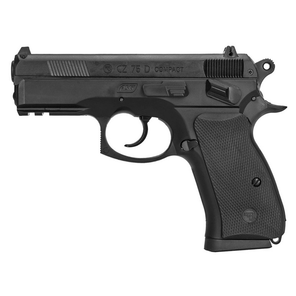 ASG CZ 75D Compact CO2 BB Airgun, Black