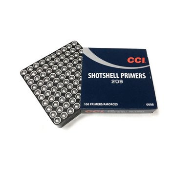 CCI Primers #209 Shotshell 100 Rounds
