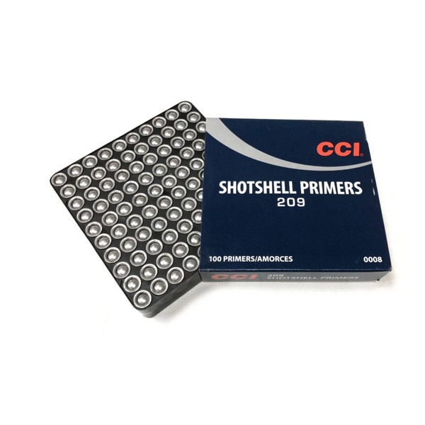 CCI Primers #209 Shotshell 100 Rounds