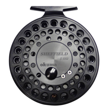 Okuma Sheffield S 1002 Center Pin Float Reel. Black