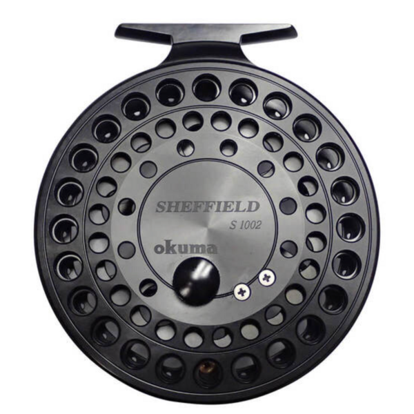 Okuma Sheffield S 1002 Center Pin Float Reel. Black