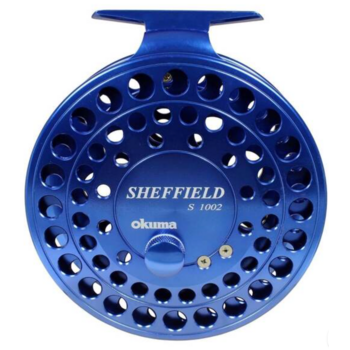 Okuma Sheffield S 1002 Center Pin Float Reel. Blue