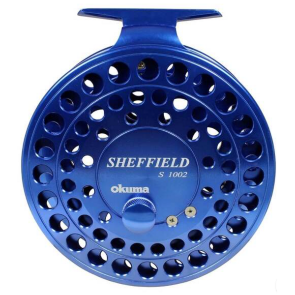 Okuma Sheffield S 1002 Center Pin Float Reel. Blue