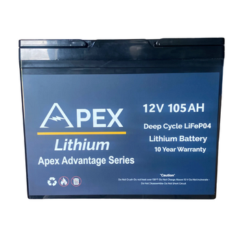 Apex Lithium 12v 50AH Deep Cycle Battery