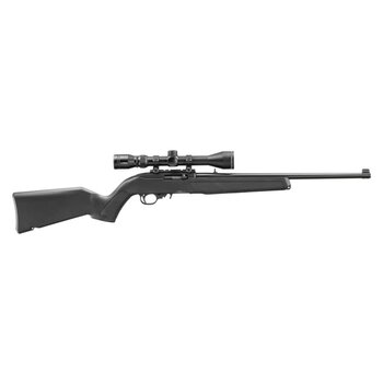 Ruger 10/22 22 LR 19.5" BBL Synthetic w/3-9 Scope (New Model)