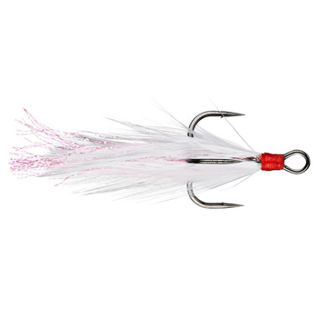 Gamakatsu Black Feathered Treble Hook Size 6 2-pk