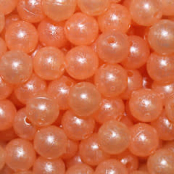 Troutbeads Mottledbeads 8mm Peach Roe