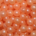 Troutbeads Mottledbeads 8mm Peach Roe