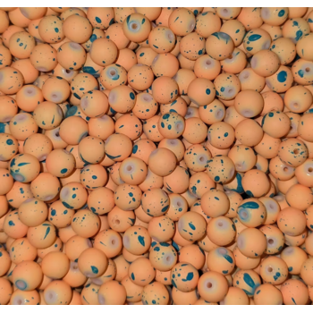 Creek Candy Beads 8mm Graffiti Peach Pie# 296