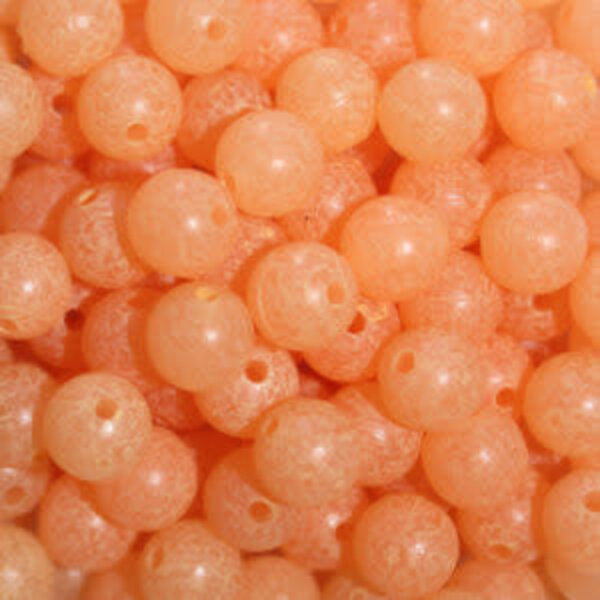 Troutbeads Mottledbeads 8mm Glow Roe