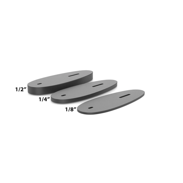 Kick-Eez Spacer 1/4In Black