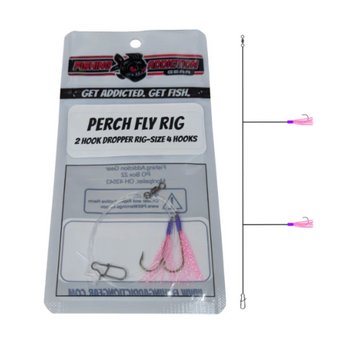 Fishing Addiction Perch Fly Rig Size 6