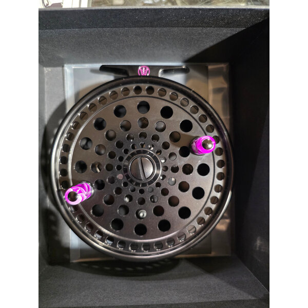 Kingpin Imperial 475 Float Reel, Black/Purple Custom Fill & Handles