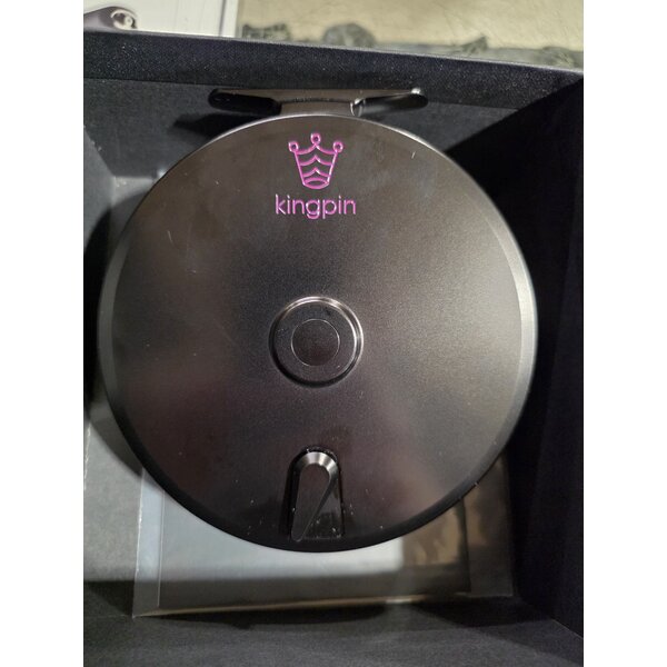 Kingpin Imperial 475 Float Reel, Black/Purple Custom Fill & Handles