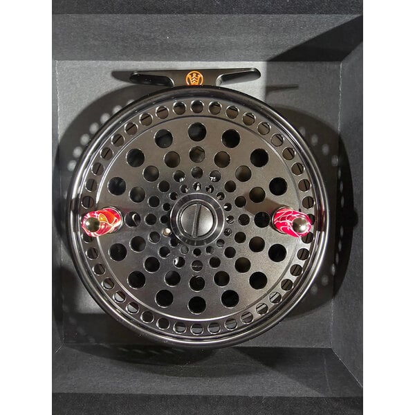 Kingpin Imperial 475 Float Reel, Black/Red Custom Fill & Handles