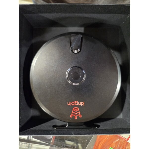 Kingpin Imperial 475 Float Reel, Black/Red Custom Fill & Handles