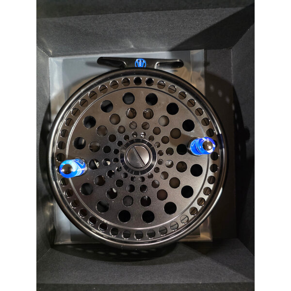 Kingpin Imperial 475 Float Reel, Black/ Blue Custom Fill & Handles