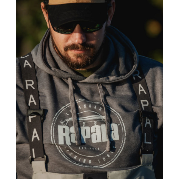 Rapala Hoodie - Grey Floater Splash Logo