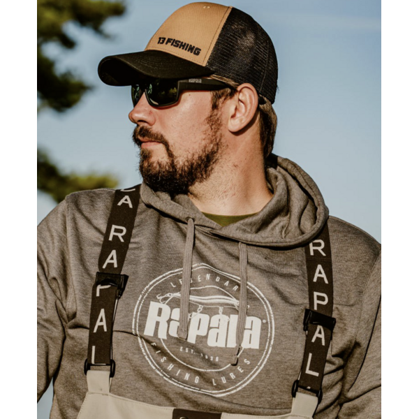 Rapala Hoodie - Grey Floater Splash Logo