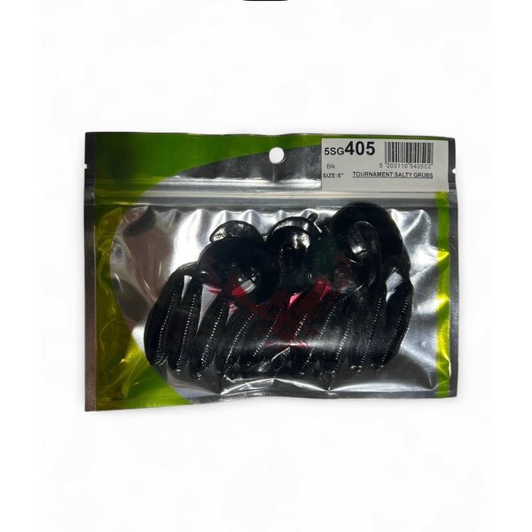 Phenix Salty Grub 5" Black SG405