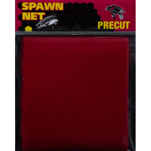Red Wing Tackle Precut 4x4 Spawn Net Ruby